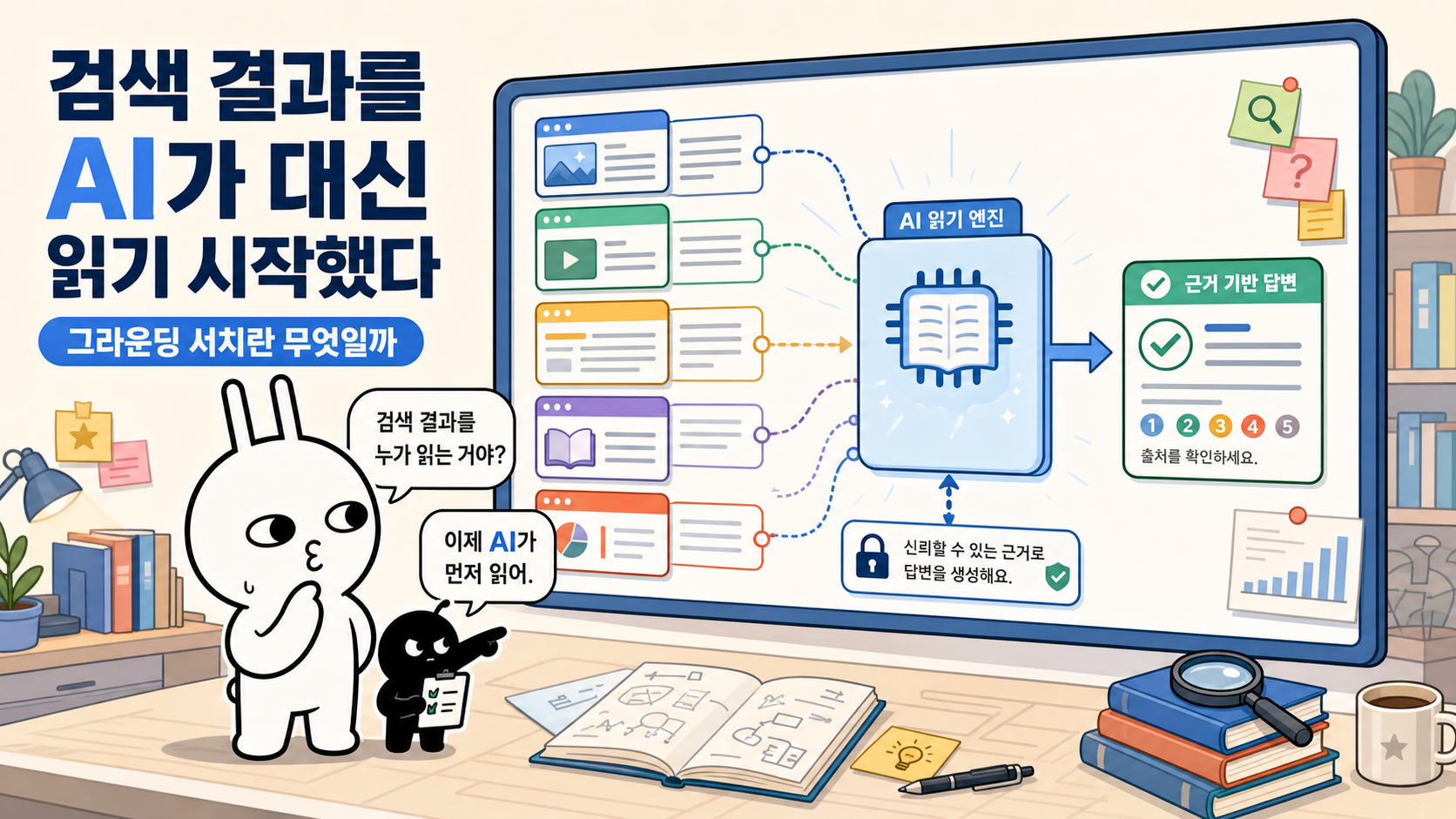 검색 결과를 AI가 대신 읽는 시대, Grounding Search 란 무엇일까?